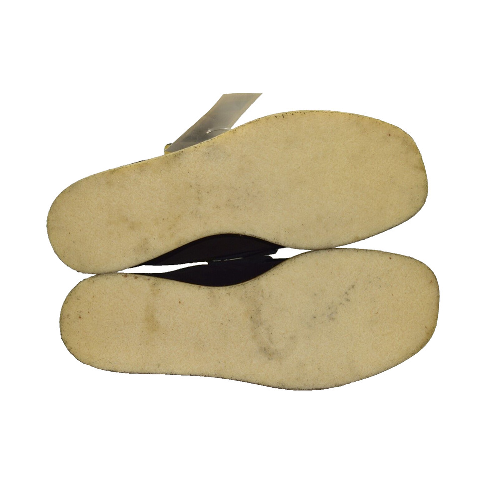 B5 Auth ACNE STUDIOS Black Suede Camel Tongue Patent Trim Kingston Boots Size 39 - Picture 9 of 9